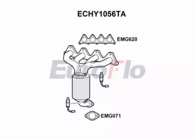 EUROFLO echy1056ta - Катализатор