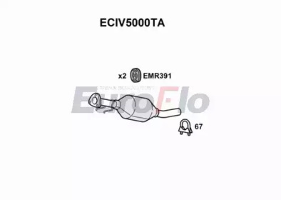 EUROFLO eciv5000ta - Катализатор