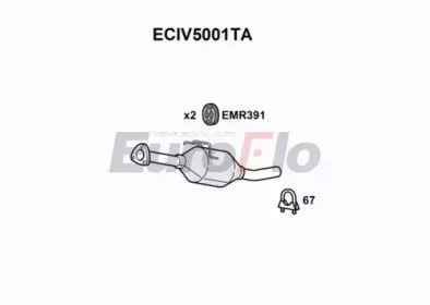 EUROFLO eciv5001ta - Катализатор