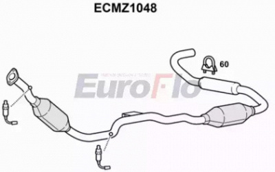 EUROFLO ecmz1048 - Катализатор