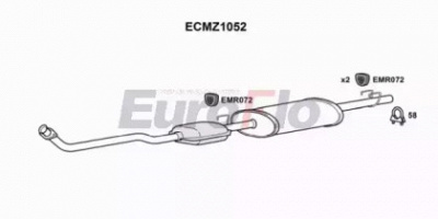 EUROFLO ecmz1052 -  Катализатор