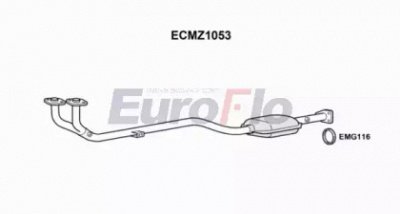 EUROFLO ecmz1053 -  Катализатор