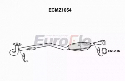 EUROFLO ecmz1054 - Катализатор