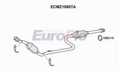 EUROFLO ecmz1060ta -  Катализатор