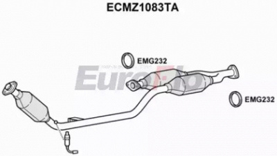 EUROFLO ecmz1083ta -  Катализатор