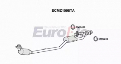 EUROFLO ecmz1098ta - Катализатор