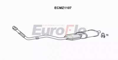 EUROFLO ecmz1107 -  Катализатор