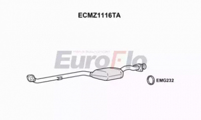 EUROFLO ecmz1116ta -  Катализатор