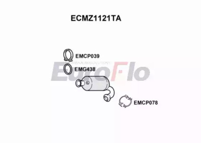 EUROFLO ecmz1121ta - Катализатор