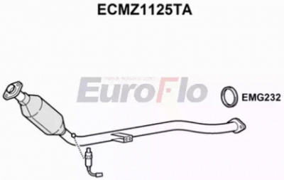 EUROFLO ecmz1125ta -  Катализатор