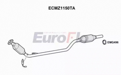 EUROFLO ecmz1150ta -  Катализатор