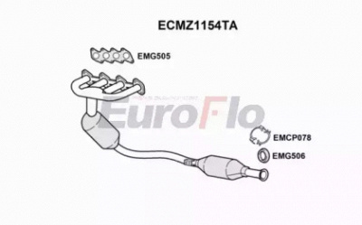 EUROFLO ecmz1154ta - Катализатор