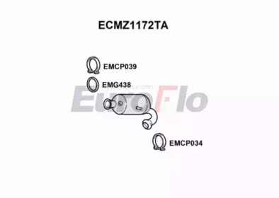 EUROFLO ecmz1172ta -  Катализатор
