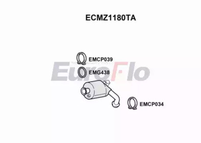 EUROFLO ecmz1180ta -  Катализатор