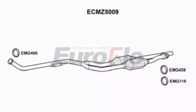 EUROFLO ecmz5009 -  Катализатор