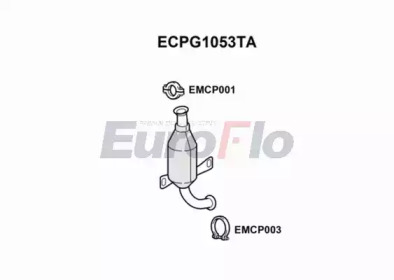 EUROFLO ecpg1053ta - Катализатор