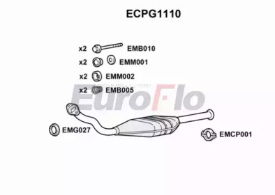 EUROFLO ecpg1110 - Катализатор
