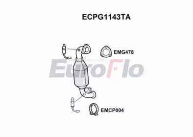 EUROFLO ecpg1143ta -  Катализатор