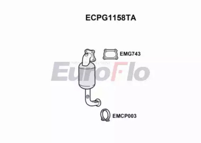 EUROFLO ecpg1158ta - Катализатор