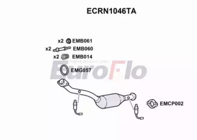 EUROFLO ecrn1046ta - Катализатор
