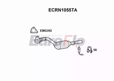 EUROFLO ecrn1055ta -  Катализатор