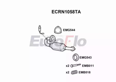 EUROFLO ecrn1058ta -  Катализатор