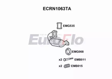 EUROFLO ecrn1063ta - Катализатор
