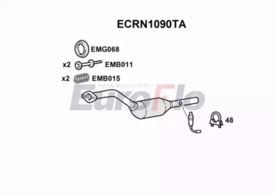 EUROFLO ecrn1090ta - Катализатор
