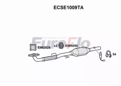 EUROFLO ecse1009ta -  Катализатор