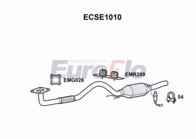 EUROFLO ecse1010 -  Катализатор