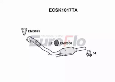 EUROFLO ecsk1017ta -  Катализатор