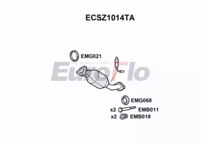 EUROFLO ecsz1014ta - Катализатор