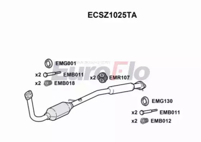 EUROFLO ecsz1025ta -  Катализатор