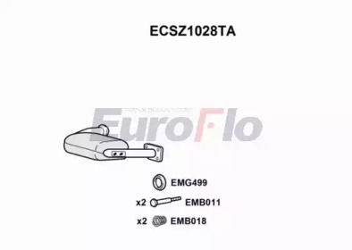 EUROFLO ecsz1028ta - Катализатор