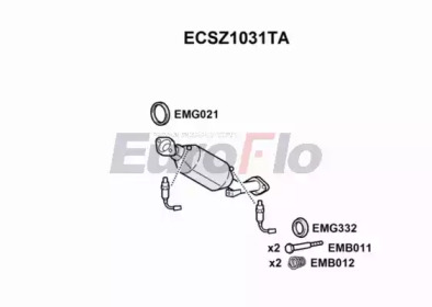EUROFLO ecsz1031ta - Катализатор
