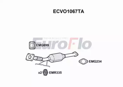 EUROFLO ecvo1067ta - Катализатор
