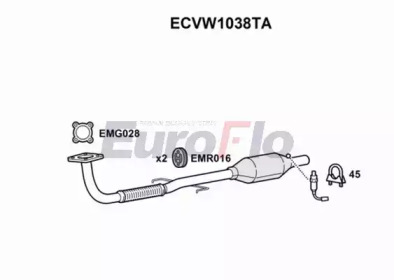 EUROFLO ecvw1038ta -