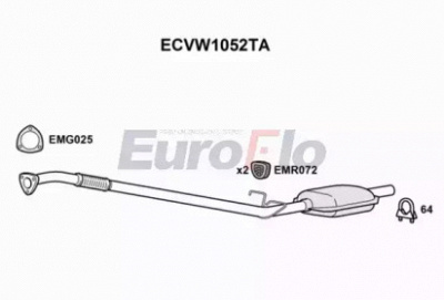 EUROFLO ecvw1052ta -