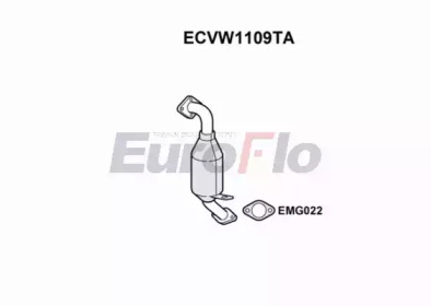 EUROFLO ecvw1109ta -  Катализатор