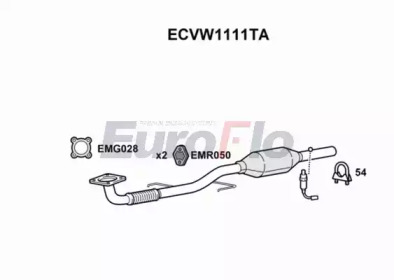 EUROFLO ecvw1111ta - Катализатор