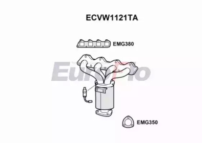 EUROFLO ecvw1121ta - Катализатор