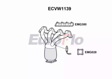 EUROFLO ecvw1139 -  Катализатор