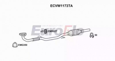EUROFLO ecvw1173ta - Катализатор