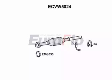 EUROFLO ecvw5024 -  Катализатор