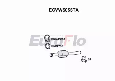 EUROFLO ecvw5055ta -  Катализатор