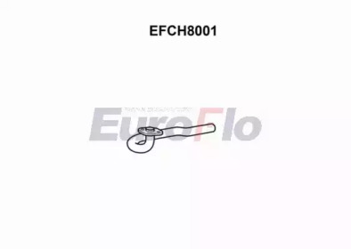EUROFLO efch8001 - Труба выхлопного газа