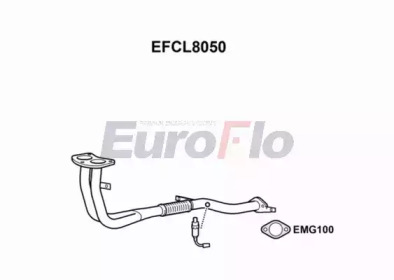EUROFLO efcl8050 -  Труба выхлопного газа