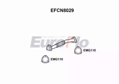 EUROFLO efcn8029 -  Труба выхлопного газа