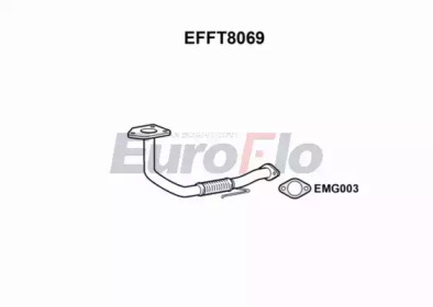 EUROFLO efft8069 -  Труба выхлопного газа