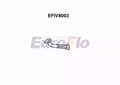 EUROFLO efiv8003 - Труба выхлопного газа